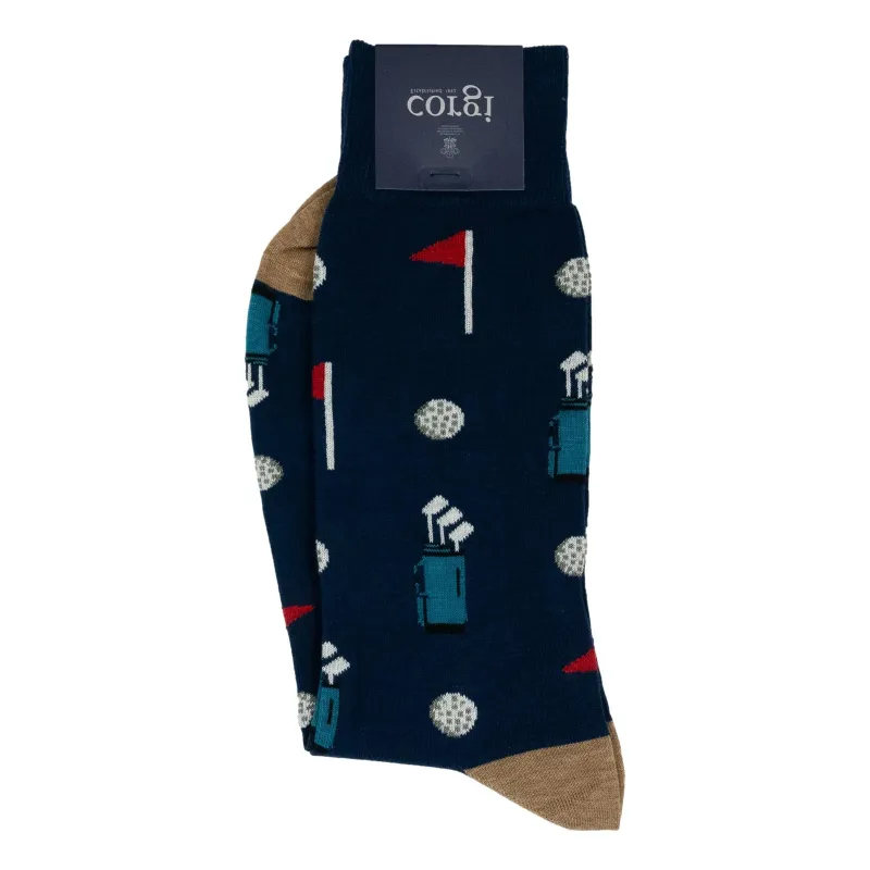 Golf Links Dress Sock sold by The Andover Shop