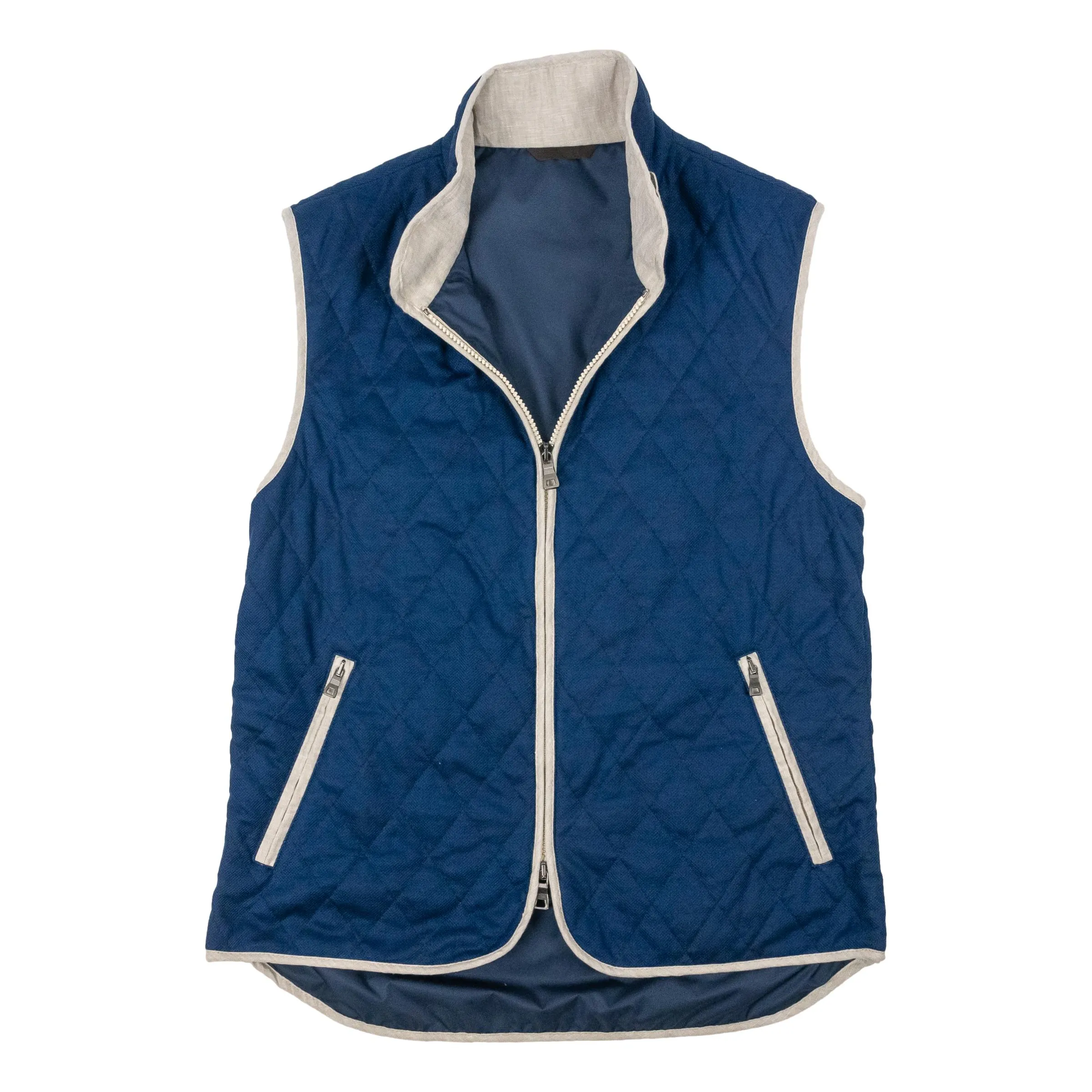 Pique Quilted Waterville Vest sold by The Andover Shop