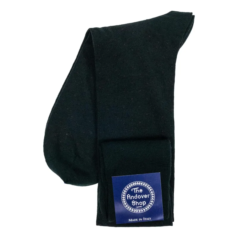 Over the Calf Stitch Cotton Dress Socks sold by The Andover Shop