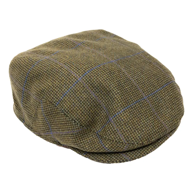 Guncheck with Lavender over Plaid Wool Cap sold by The Andover Shop
