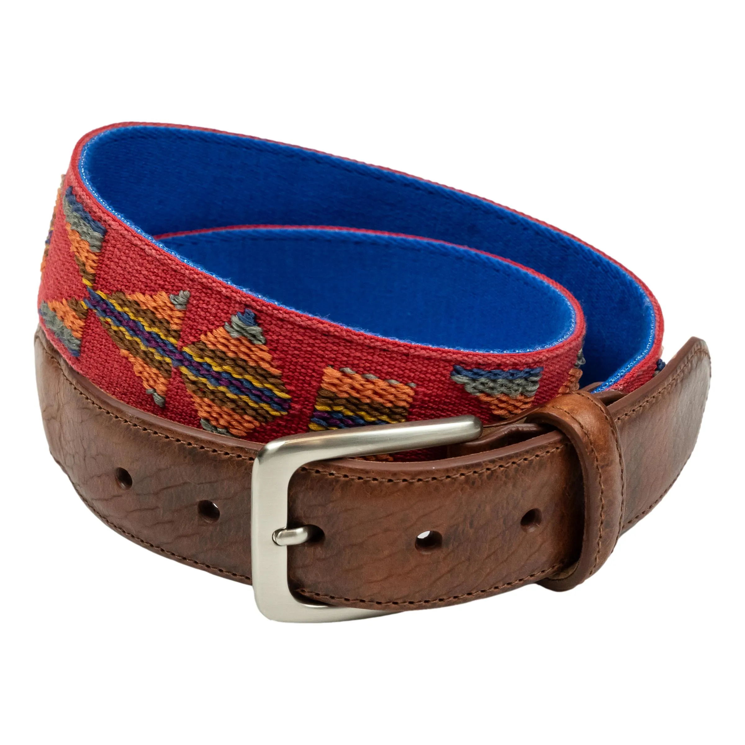 Aztec Belt with Antique Bison Tabs sold by The Andover Shop product image thumbnail 2