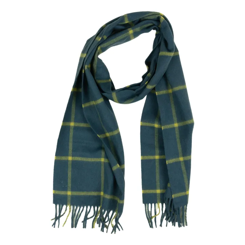 Windowpane 100% Cashmere Scarf sold by The Andover Shop