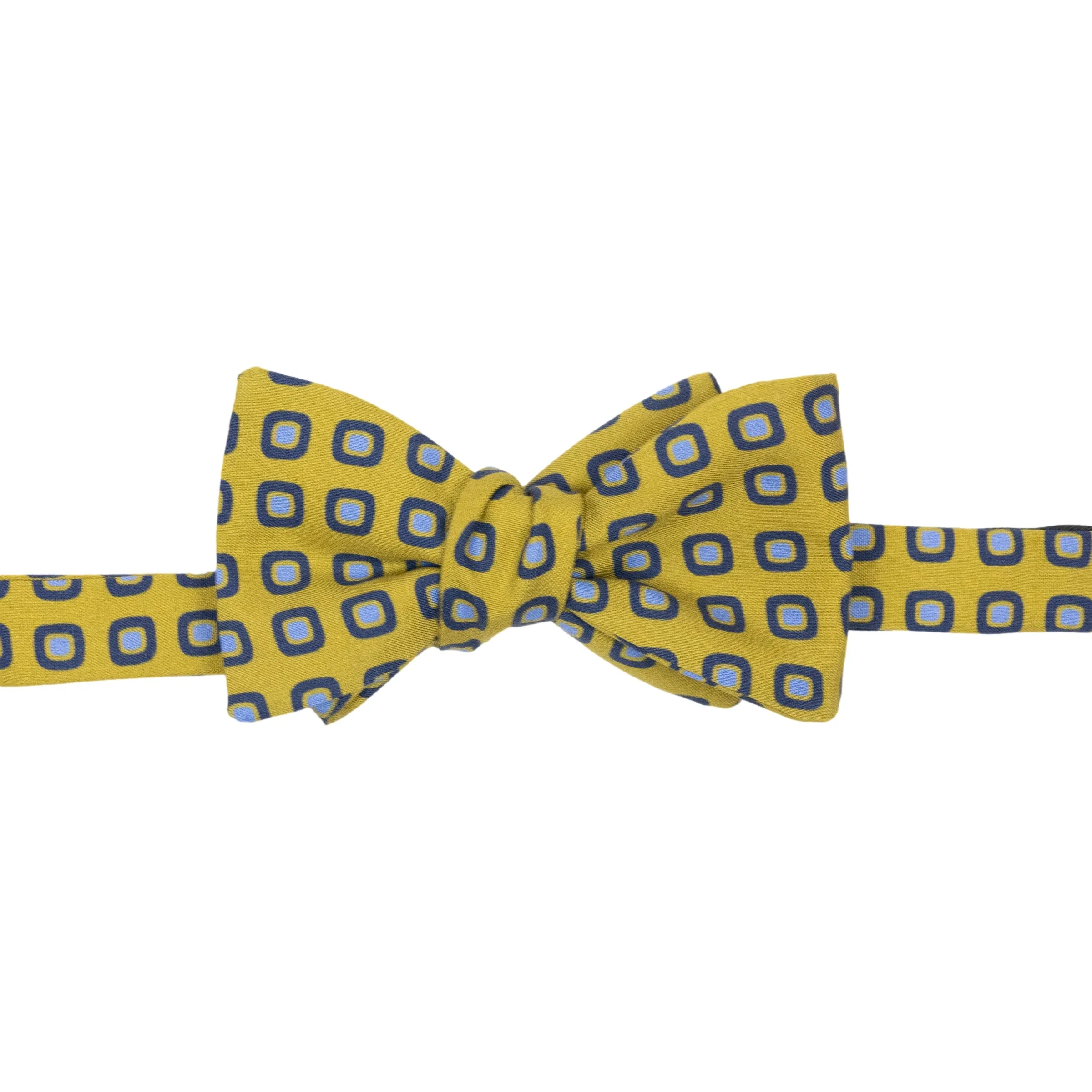 Pinkney Square Motif Silk Bow Tie sold by The Andover Shop