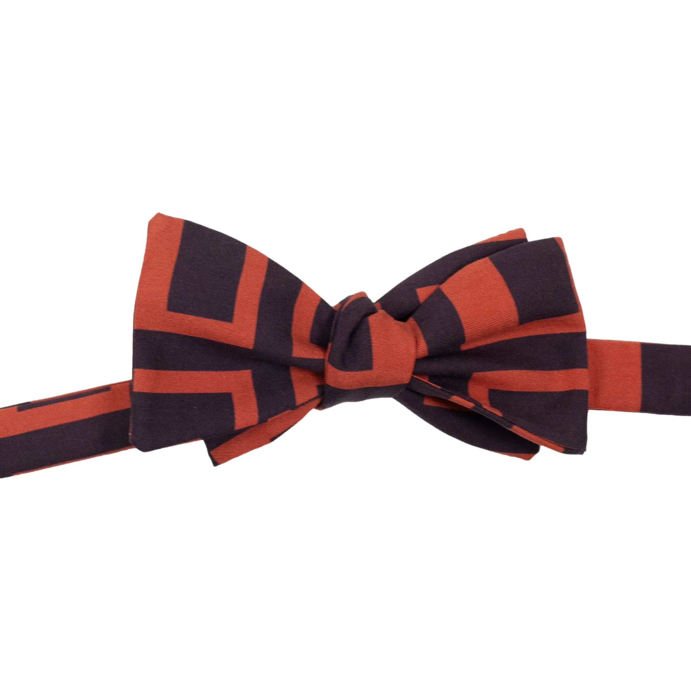 Bexley Motif Patterned Silk Bow Tie sold by The Andover Shop