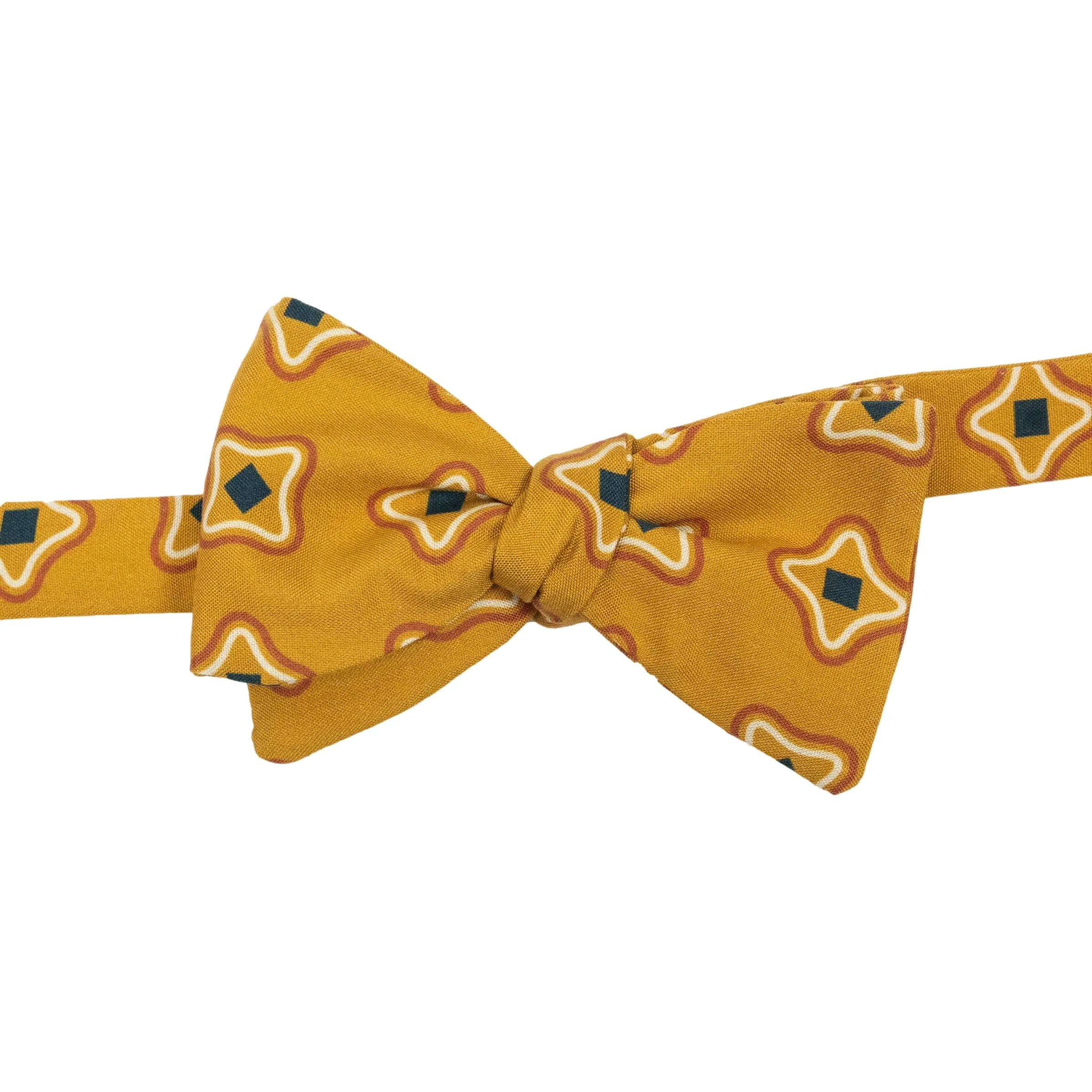 Addington Motif Patterned Silk Bow Tie sold by The Andover Shop product image thumbnail 2