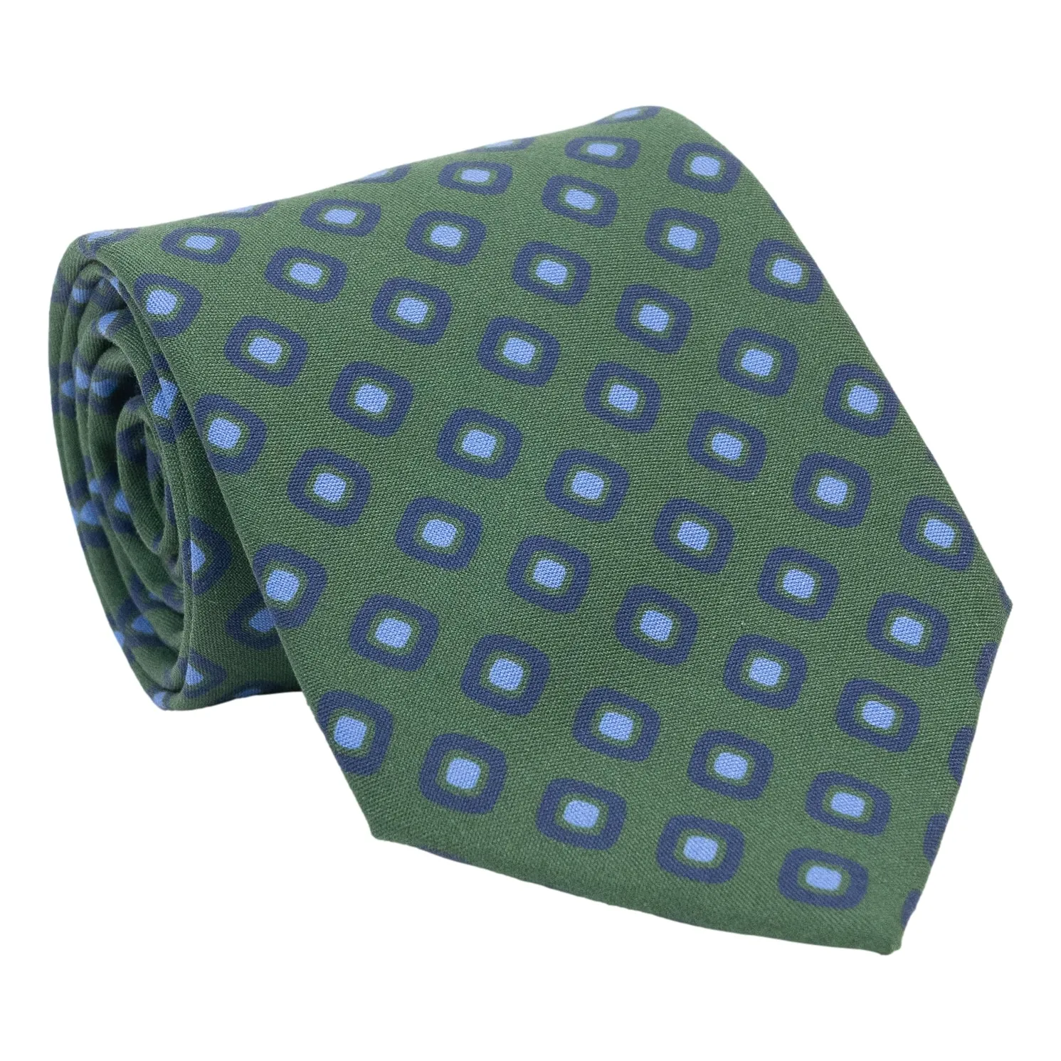 Trafalgar Motif Silk Tie sold by The Andover Shop