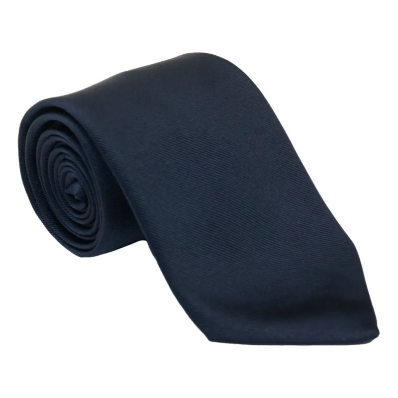 Solid Twill Silk Tie sold by The Andover Shop