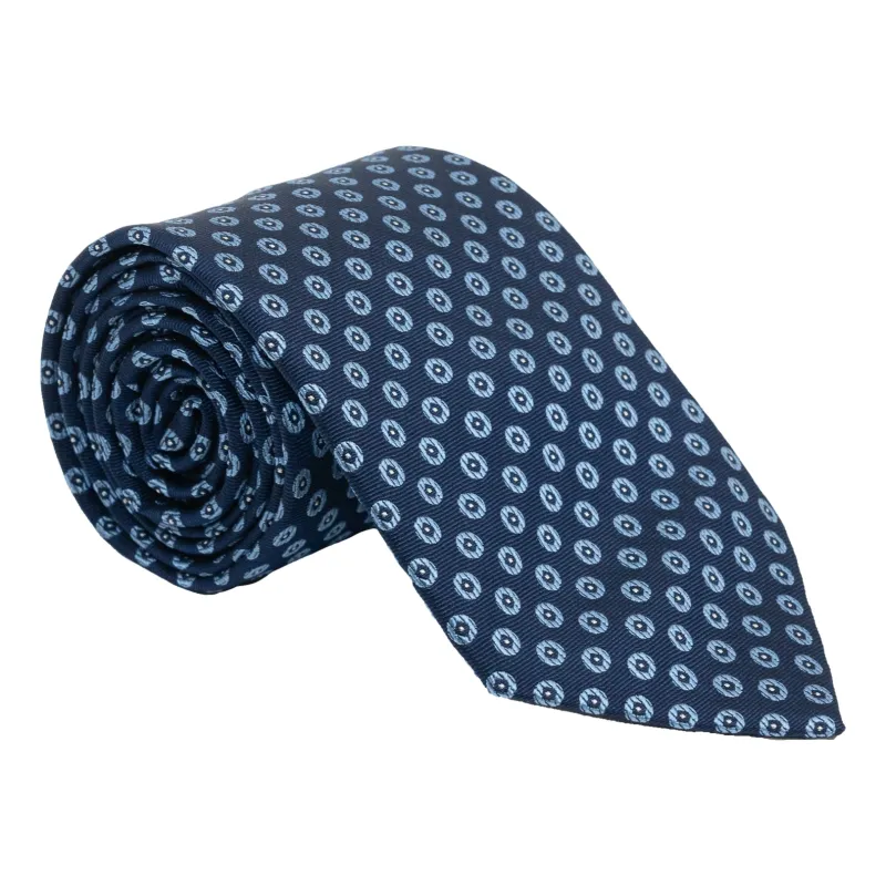 Picadilly Circle Silk Tie sold by The Andover Shop
