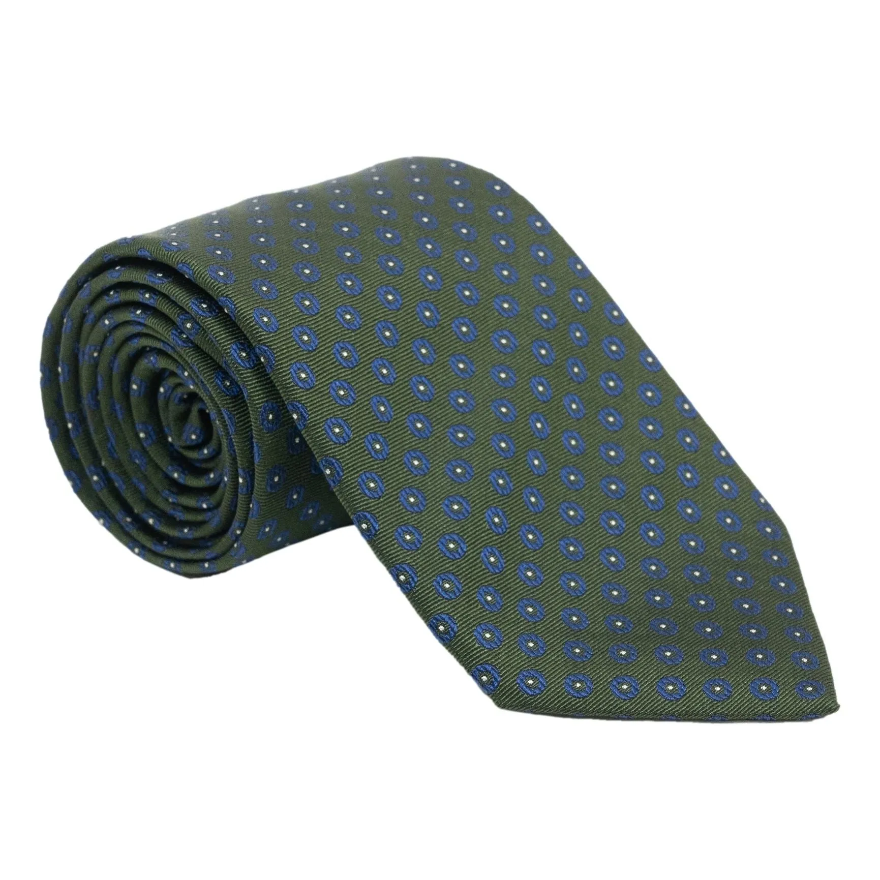 Picadilly Circle Silk Tie sold by The Andover Shop product image thumbnail 2