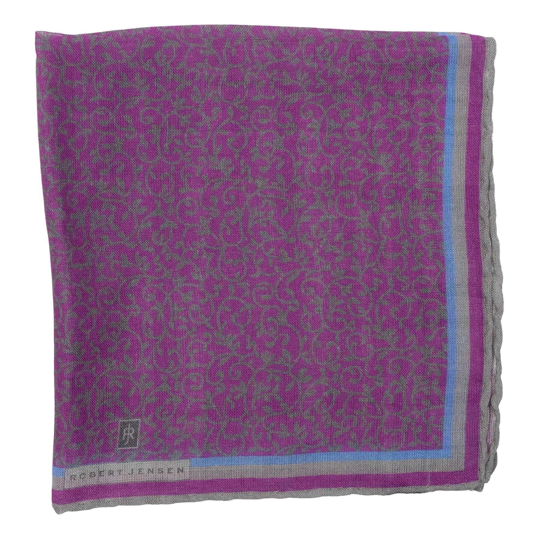Livorno Wool and Silk Pocket Square sold by The Andover Shop