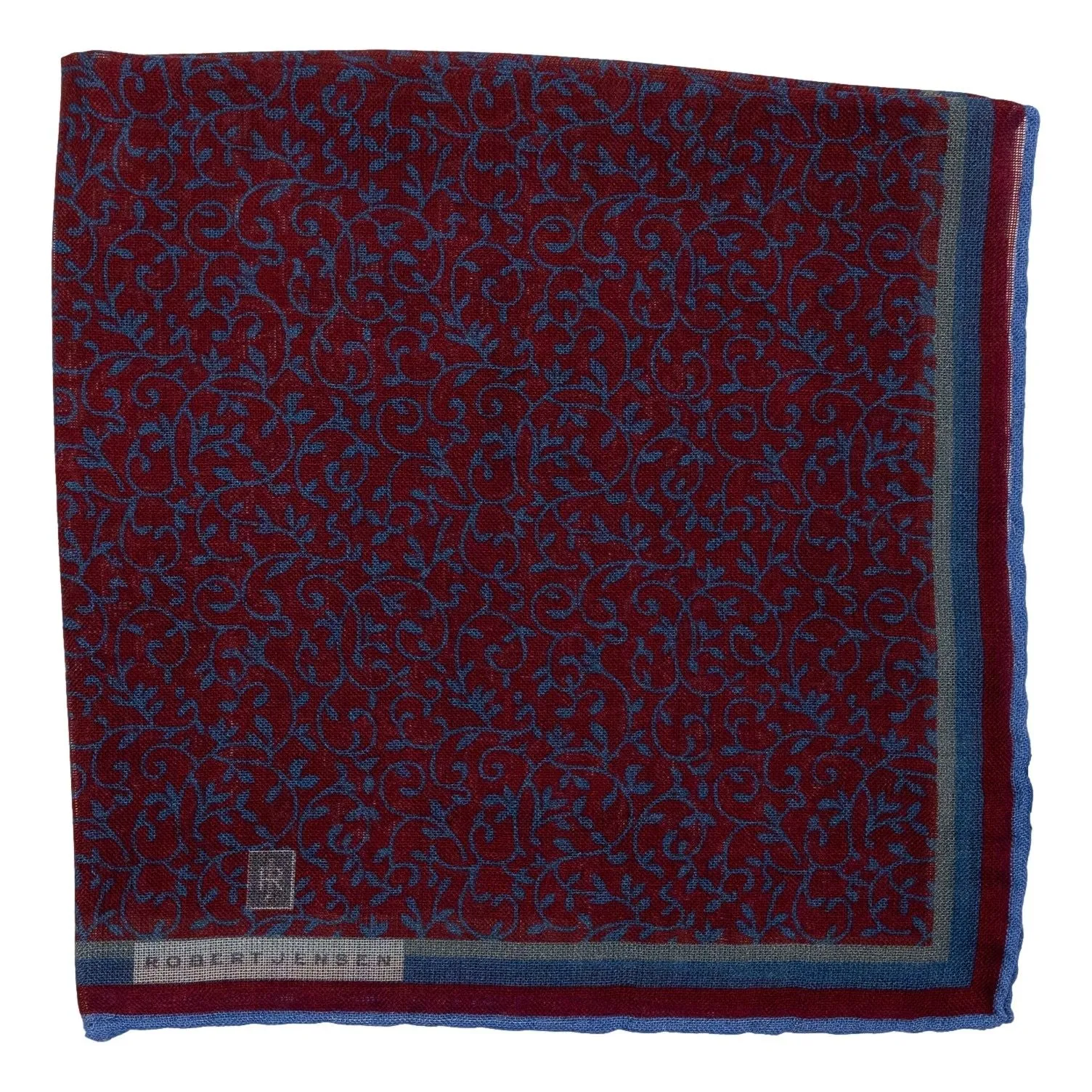 Livorno Wool and Silk Pocket Square sold by The Andover Shop product image thumbnail 4