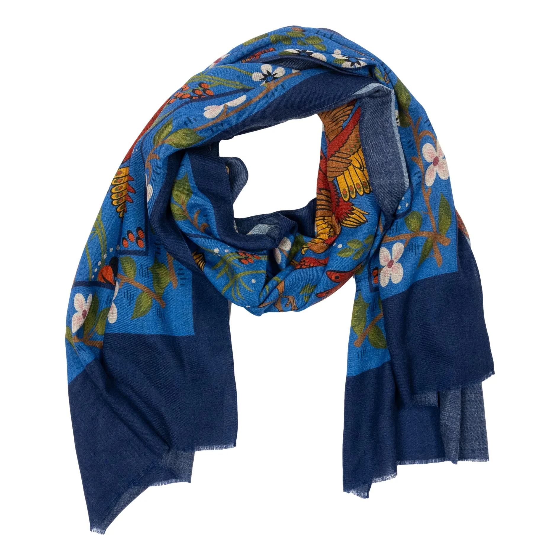 Crane Wool Scarf sold by The Andover Shop