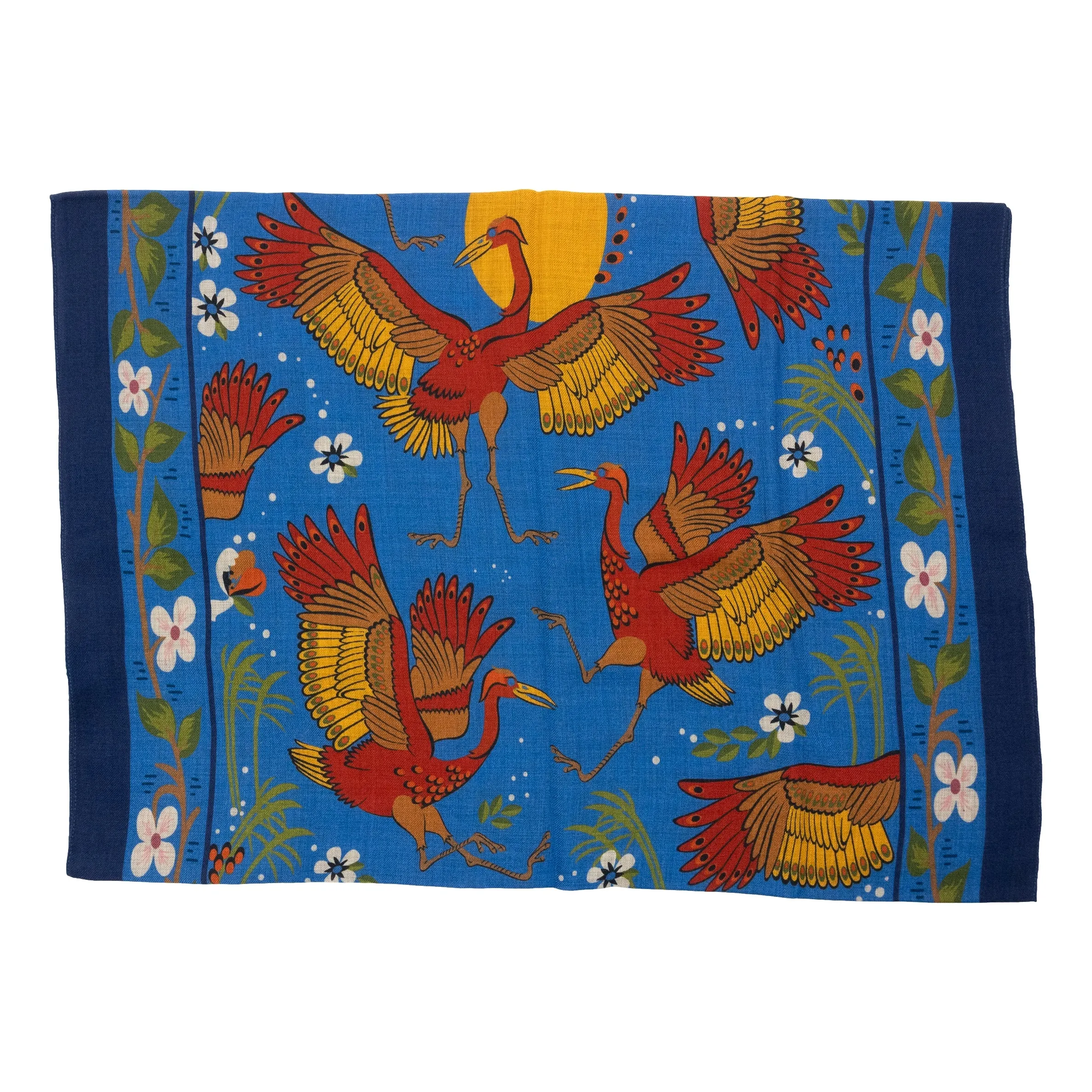 Crane Wool Scarf sold by The Andover Shop product image thumbnail 2