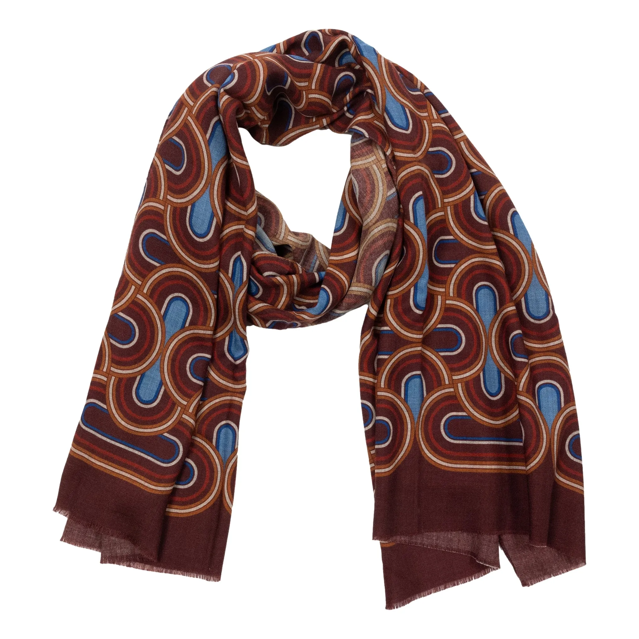 Abstract Roma Wool Scarf sold by The Andover Shop