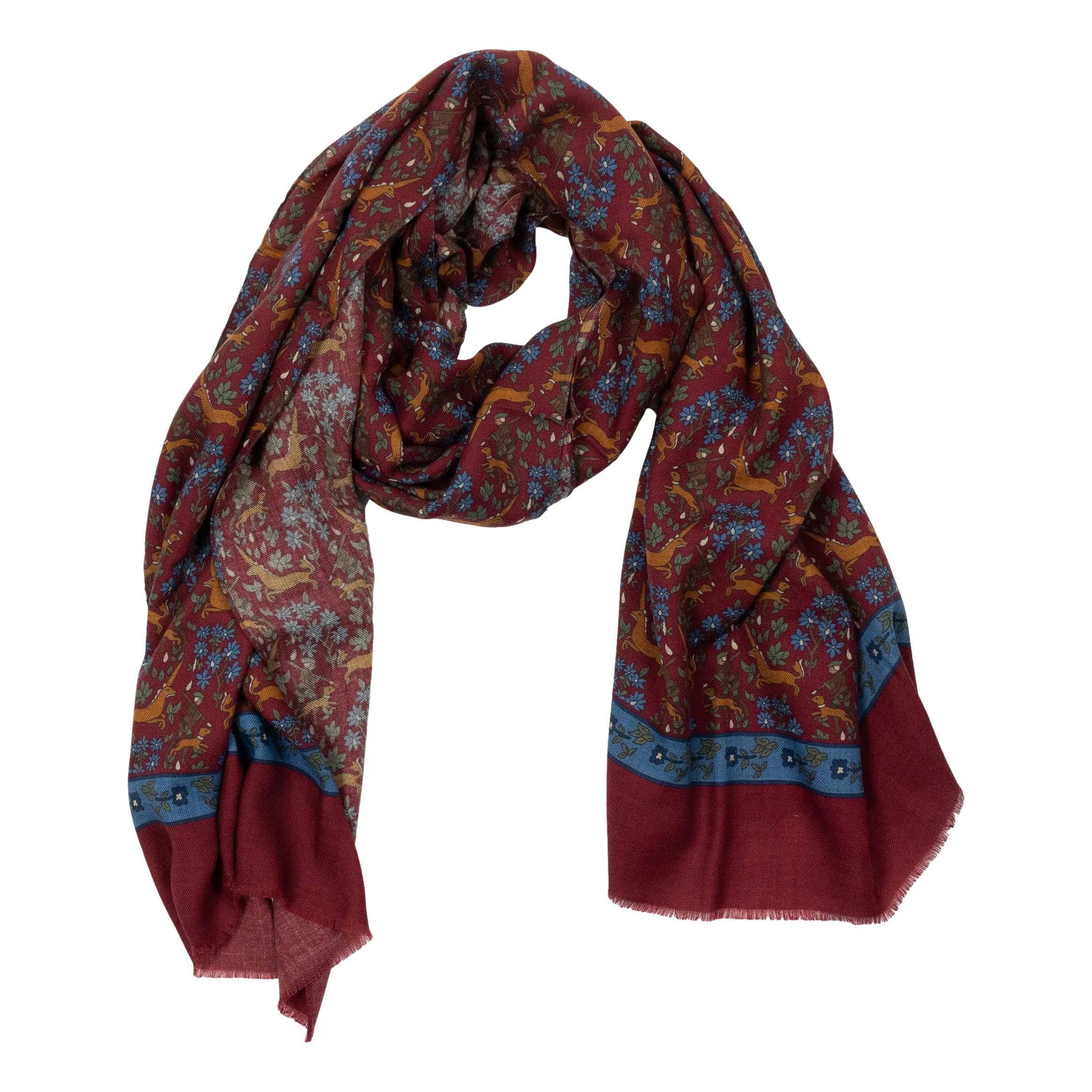 Unicorn Search Wool Scarf sold by The Andover Shop