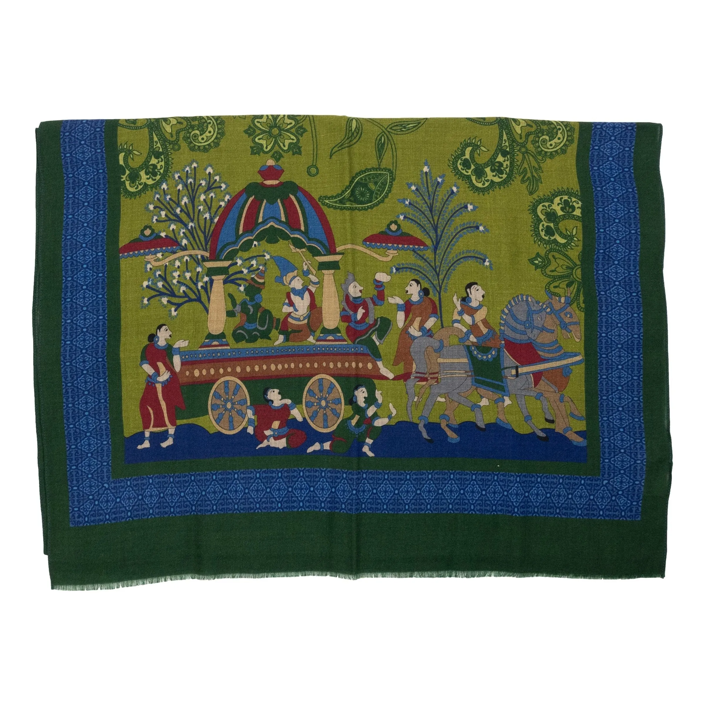 King's Parade Wool Scarf sold by The Andover Shop product image thumbnail 4