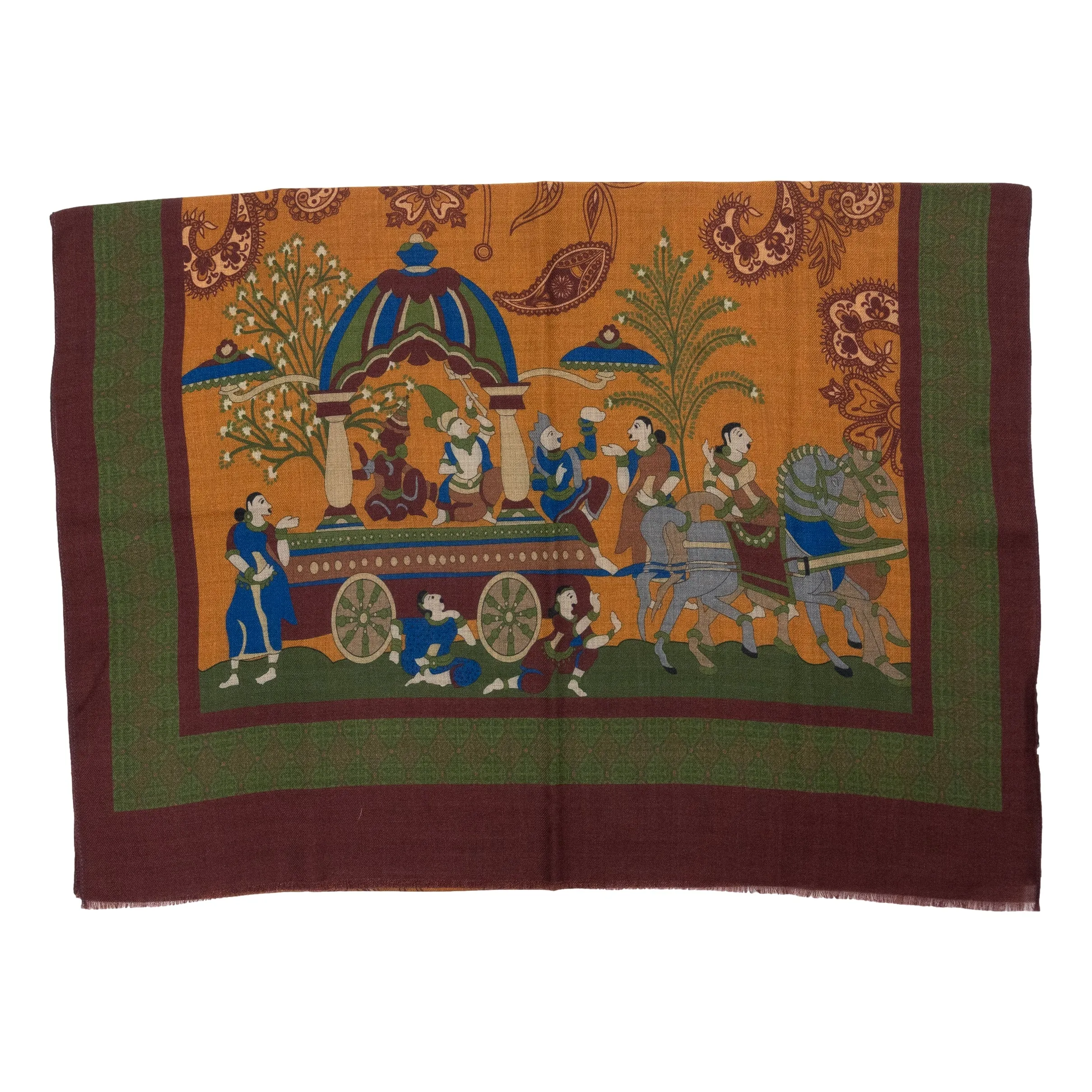 King's Parade Wool Scarf sold by The Andover Shop product image thumbnail 2