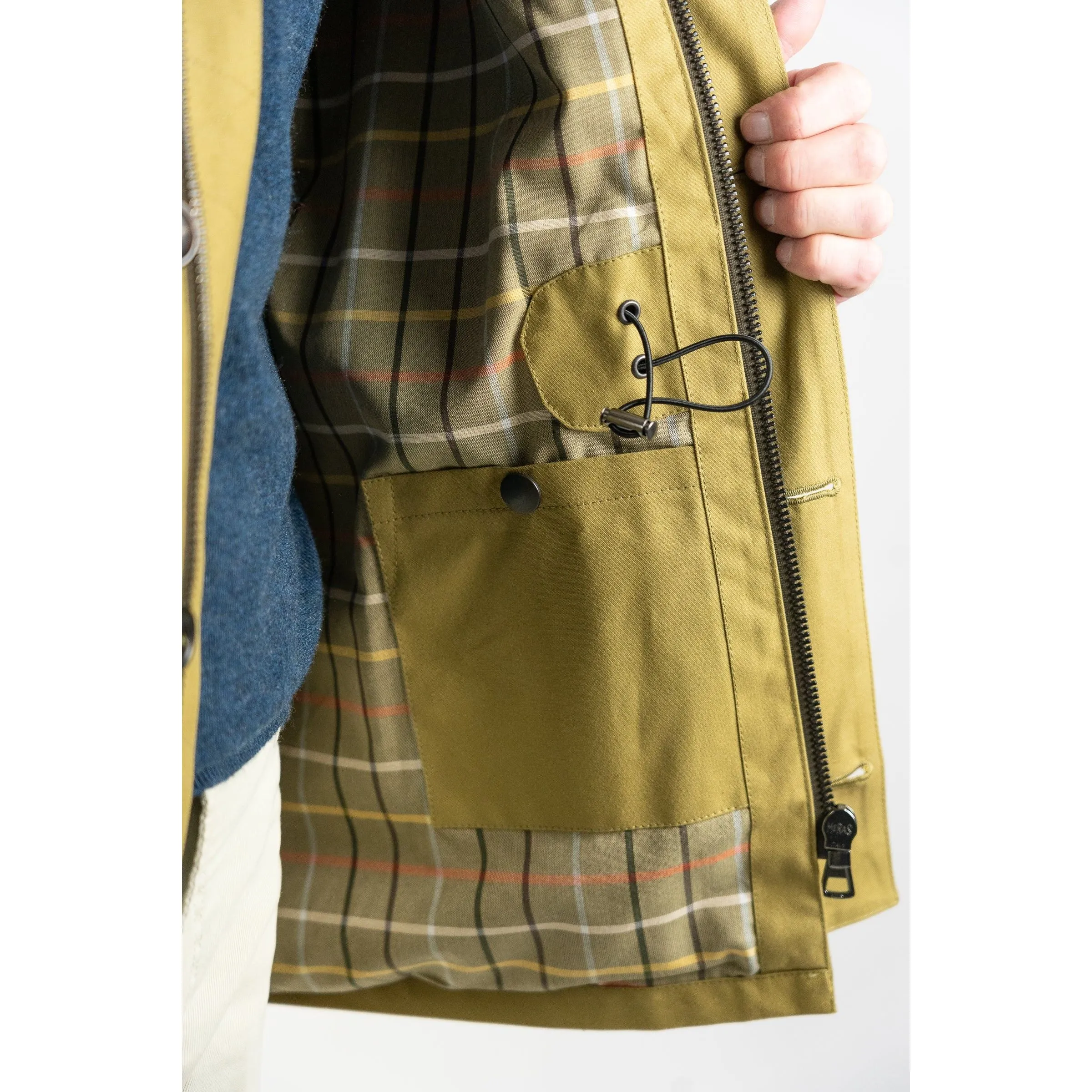 Hudson Dry Wax Cotton Jacket sold by The Andover Shop product image thumbnail 5