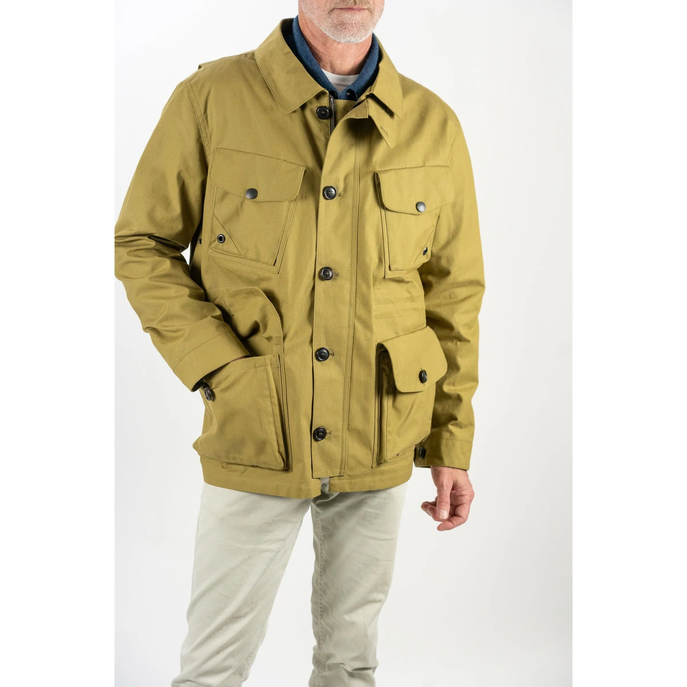 Hudson Dry Wax Cotton Jacket sold by The Andover Shop