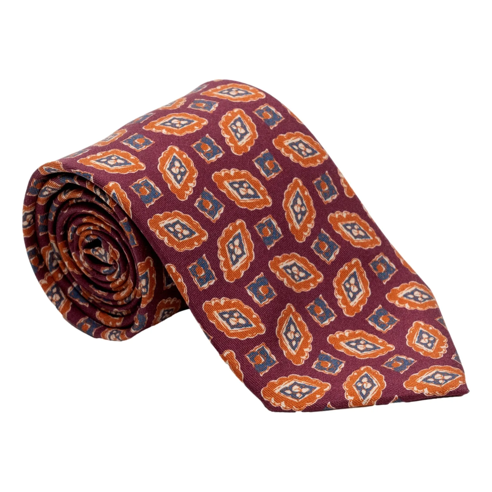 Small Geode Motif Silk Tie sold by The Andover Shop product image thumbnail 3