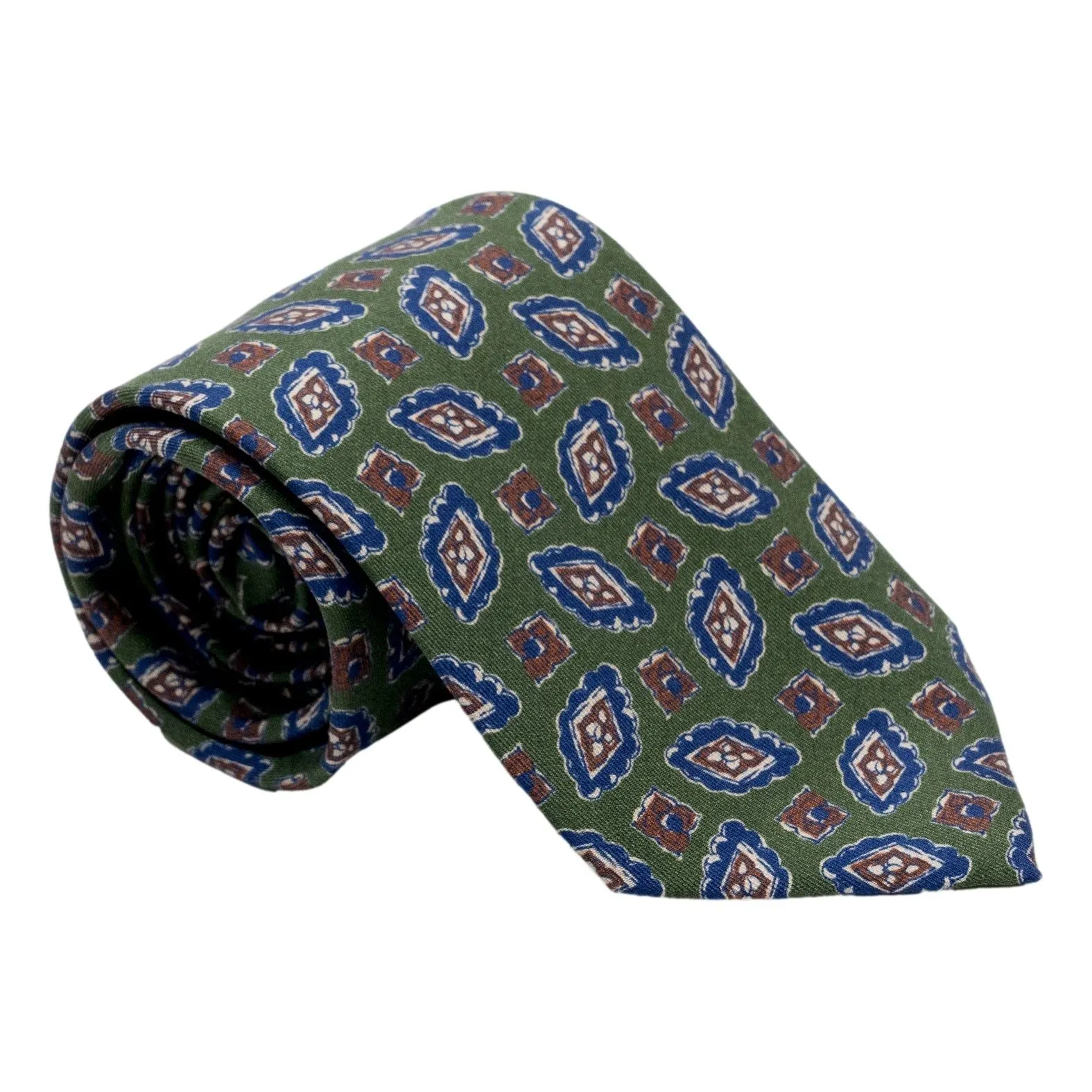 Small Geode Motif Silk Tie sold by The Andover Shop product image thumbnail 2