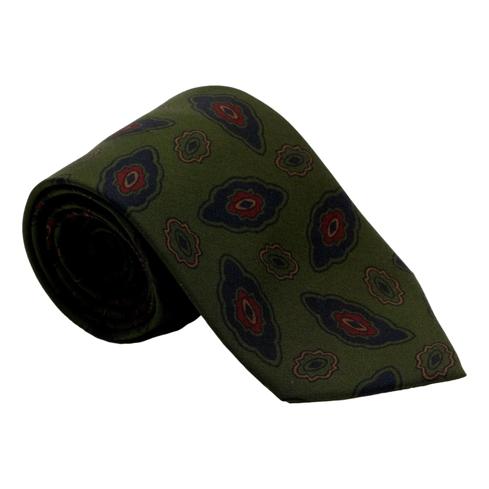 Large Geode Motif Silk Tie sold by The Andover Shop product image thumbnail 2