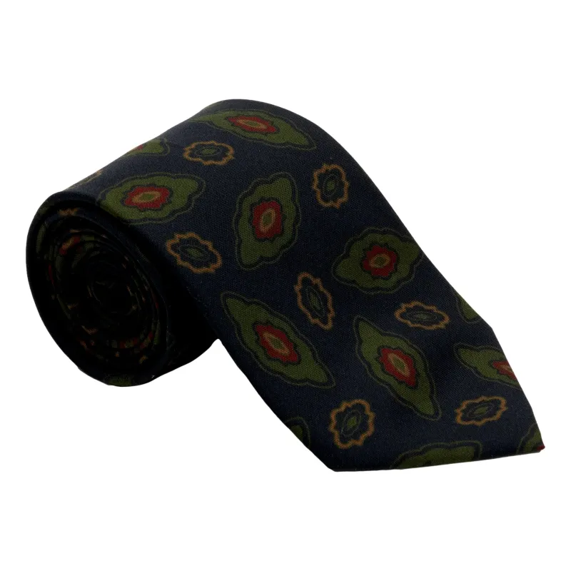 Large Geode Motif Silk Tie sold by The Andover Shop