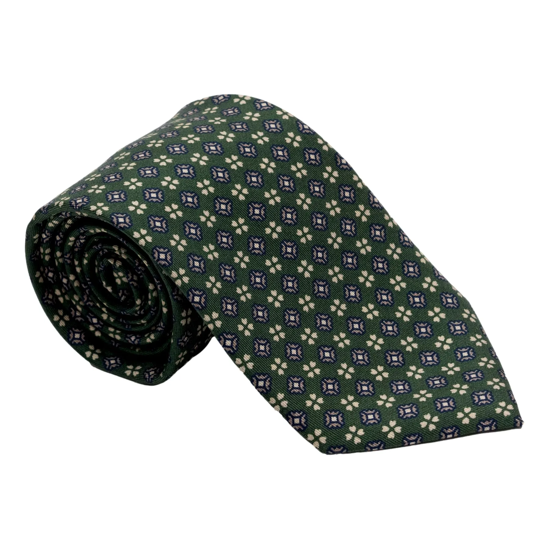 Arcuri Motif Silk Tie sold by The Andover Shop product image thumbnail 2
