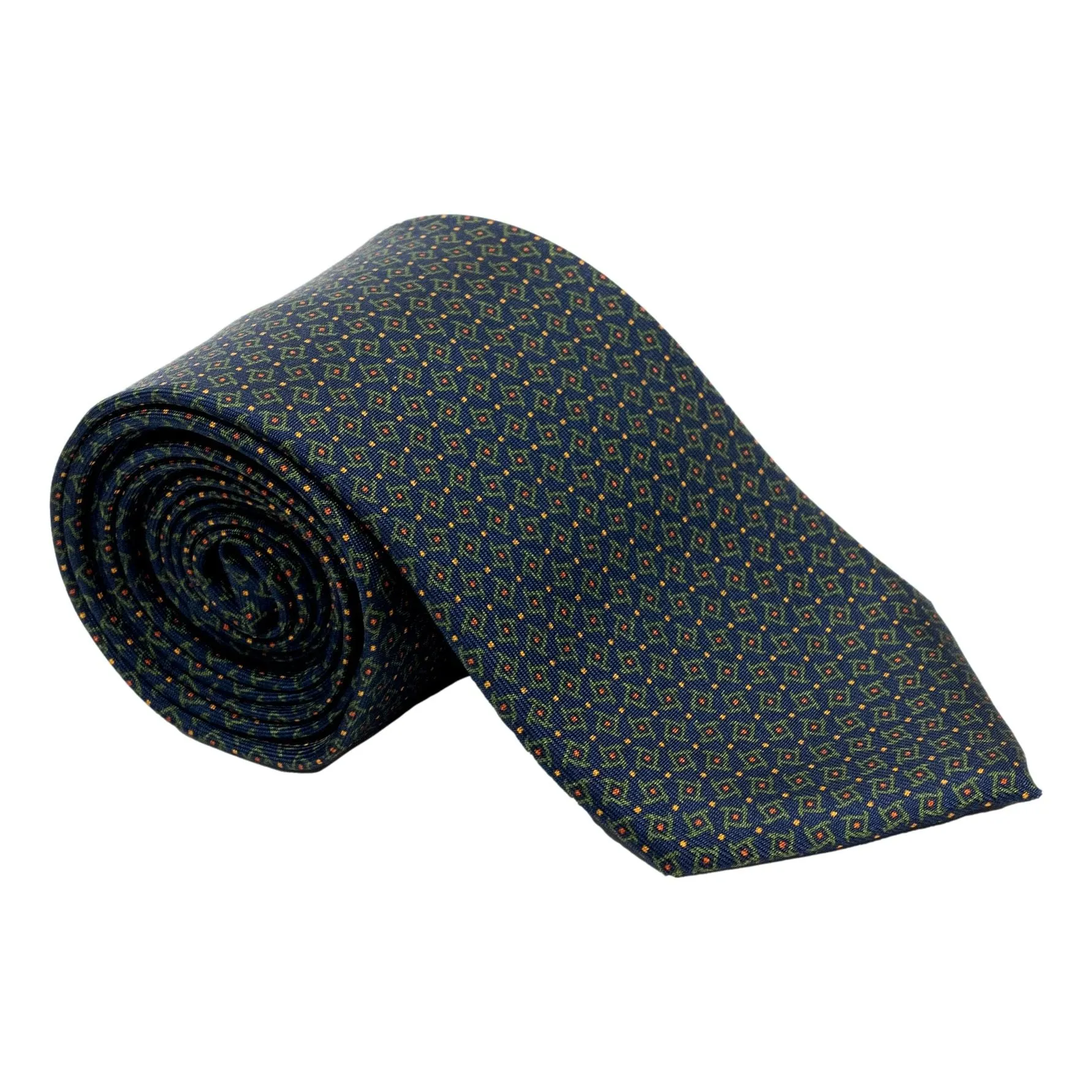 Cyclone Motif Silk Tie sold by The Andover Shop product image thumbnail 2