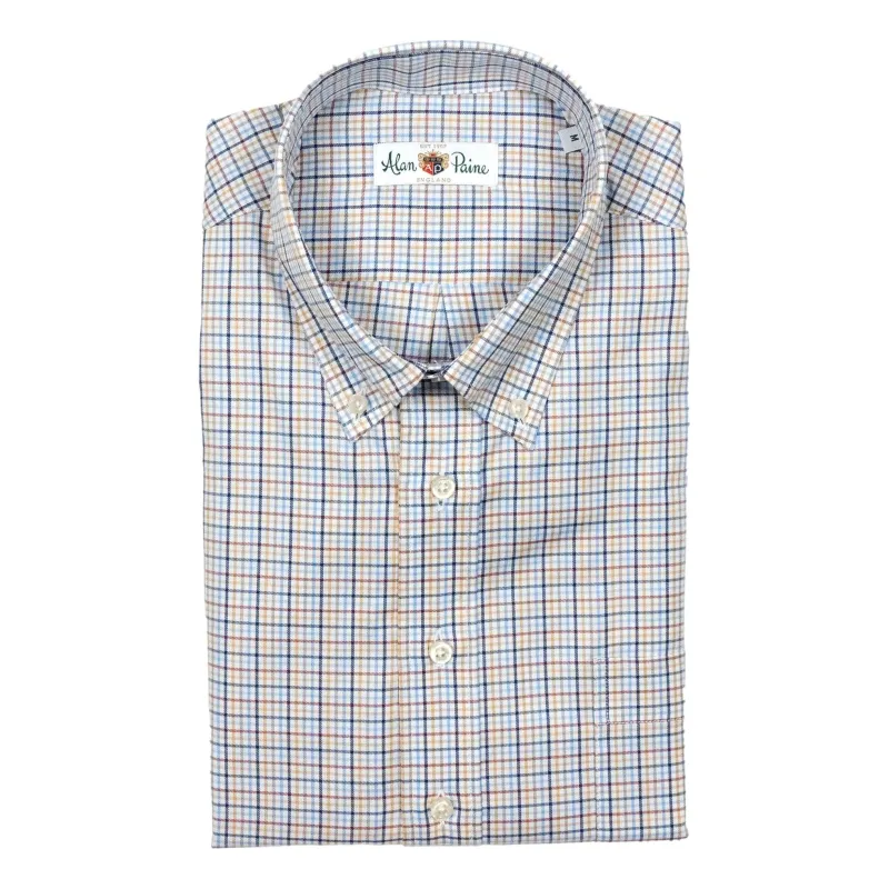 Gold, Navy, Maroon, and Light Blue Button Down Sport Shirt sold by The Andover Shop