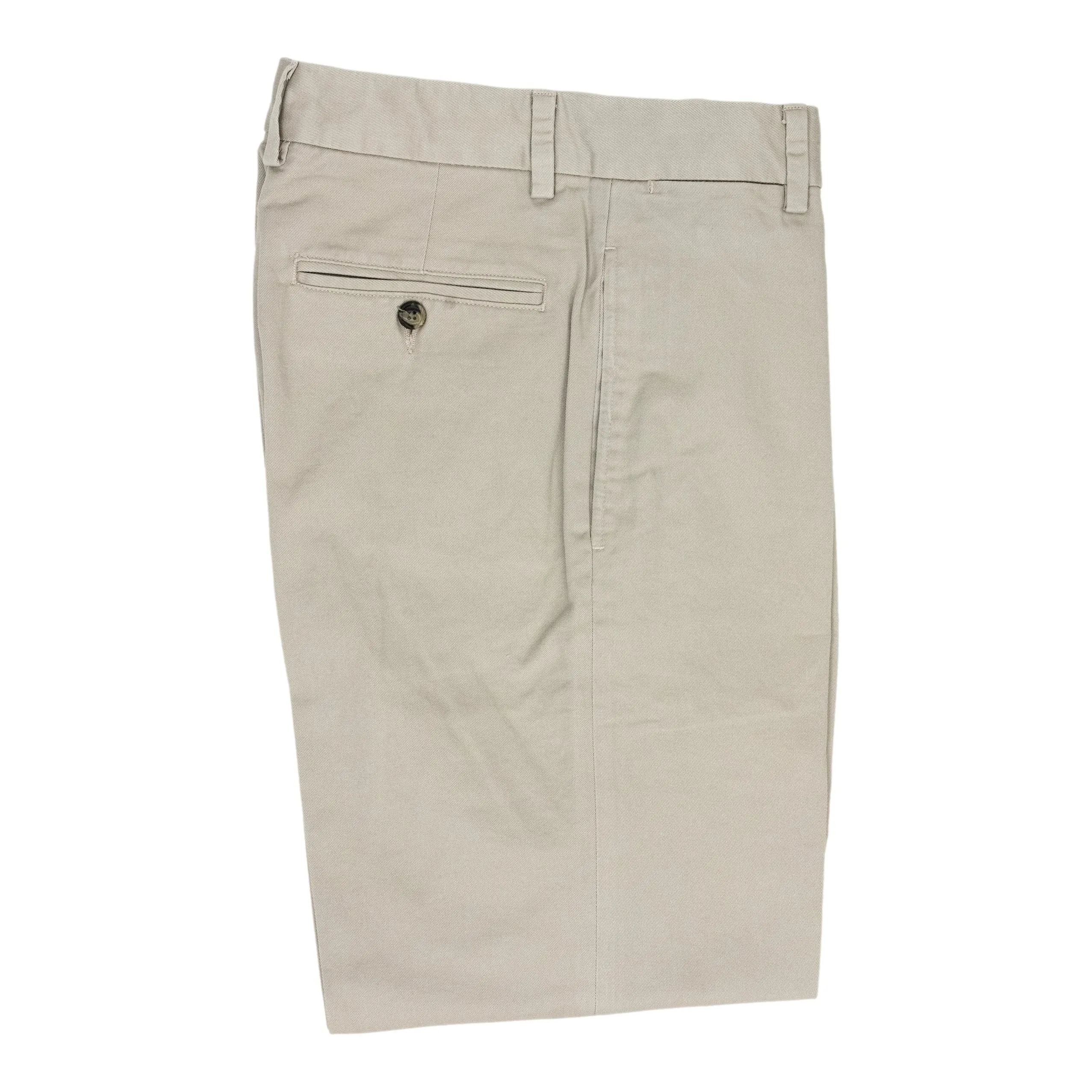 Cotton Khaki Trouser sold by The Andover Shop product image thumbnail 2