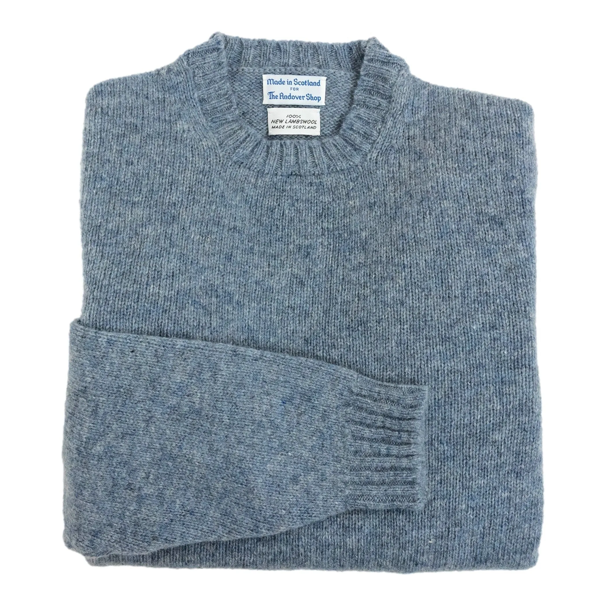Scottish Shetland Wool Sweater sold by The Andover Shop