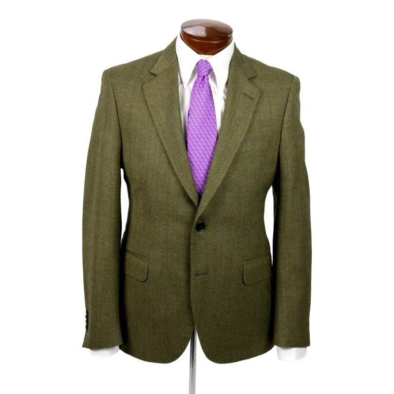 Green Town and Country Tweed Suit sold by The Andover Shop
