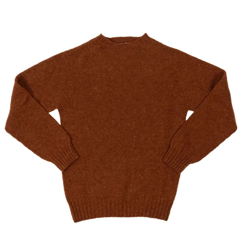 100% Wool Donegal Crew Neck Sweater sold by The Andover Shop
