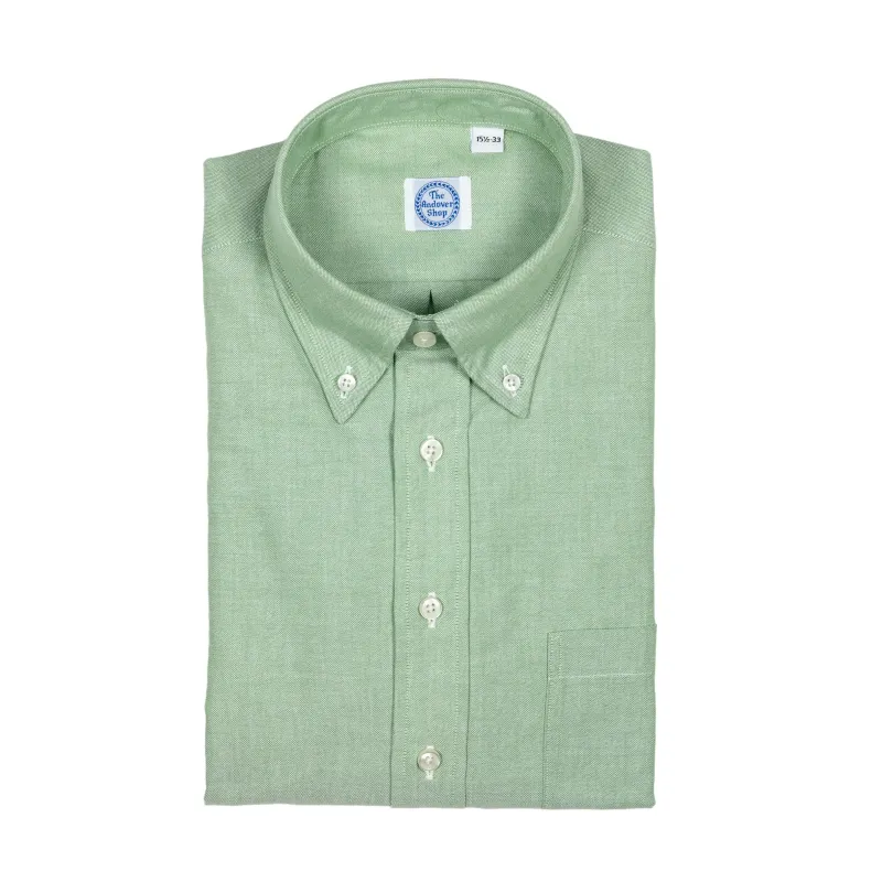Green Oxford Button Down Dress Shirt sold by The Andover Shop