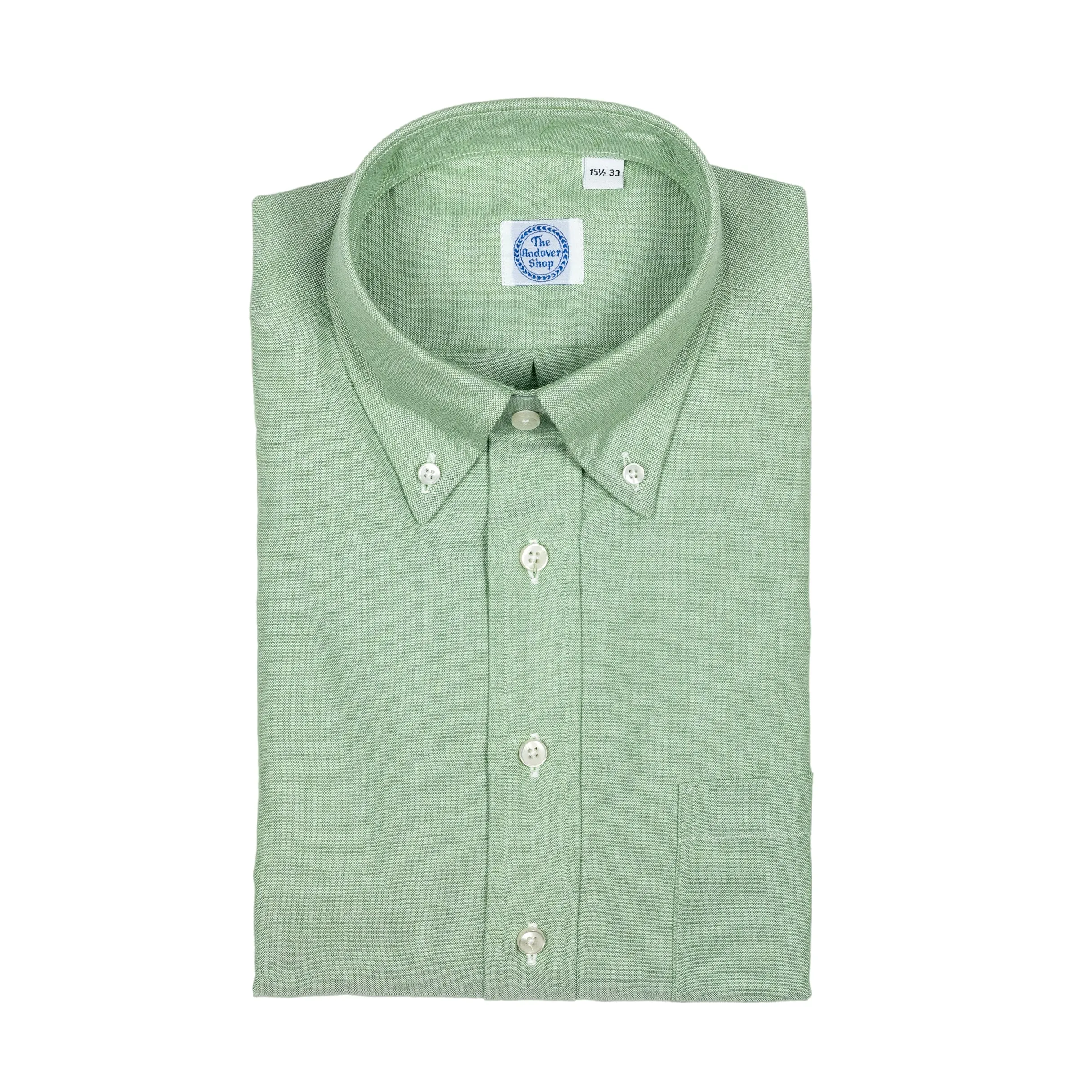 Green Oxford Button Down Dress Shirt sold by The Andover Shop