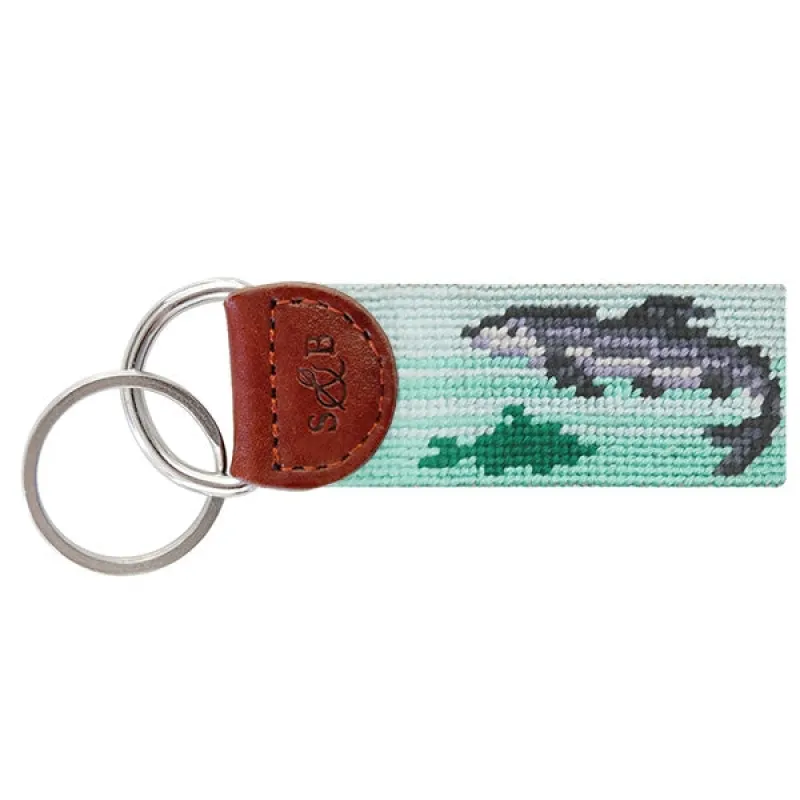 Bonefish Needlepoint Key Fob sold by The Andover Shop