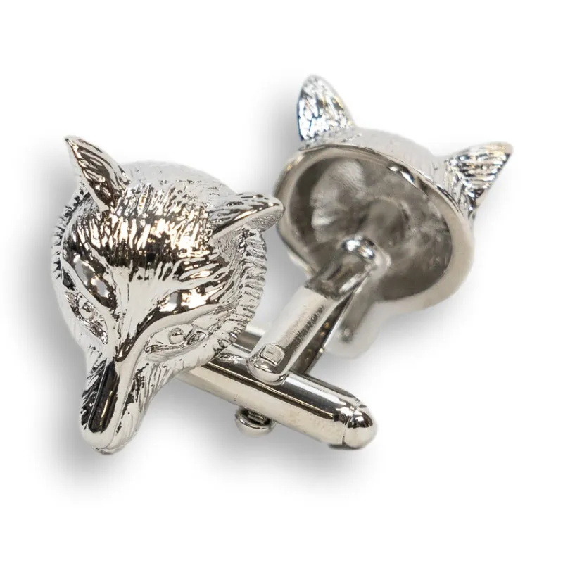 Fox Cufflink sold by The Andover Shop