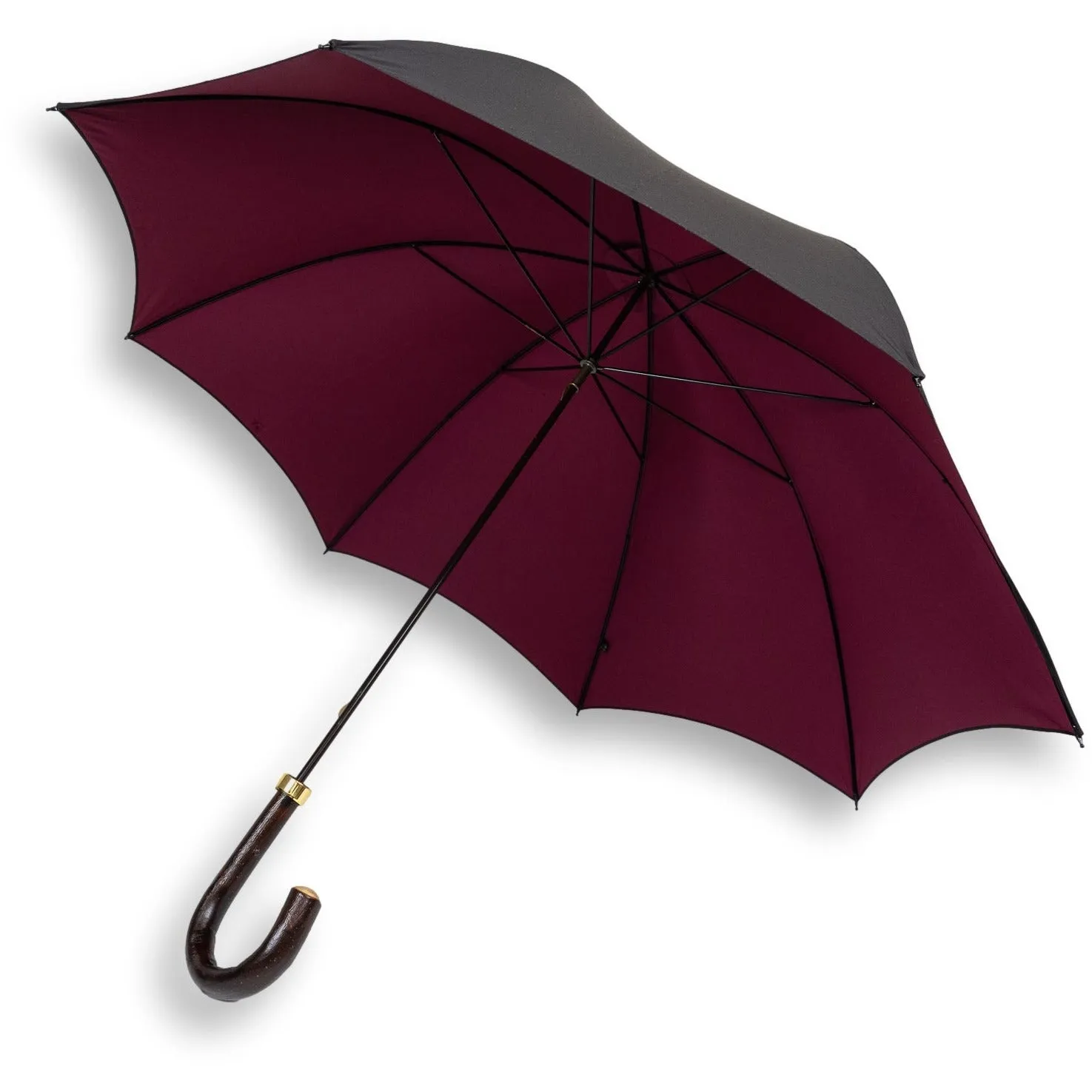 GT11 Bark Chestnut Handle Fox Umbrella sold by The Andover Shop product image thumbnail 2