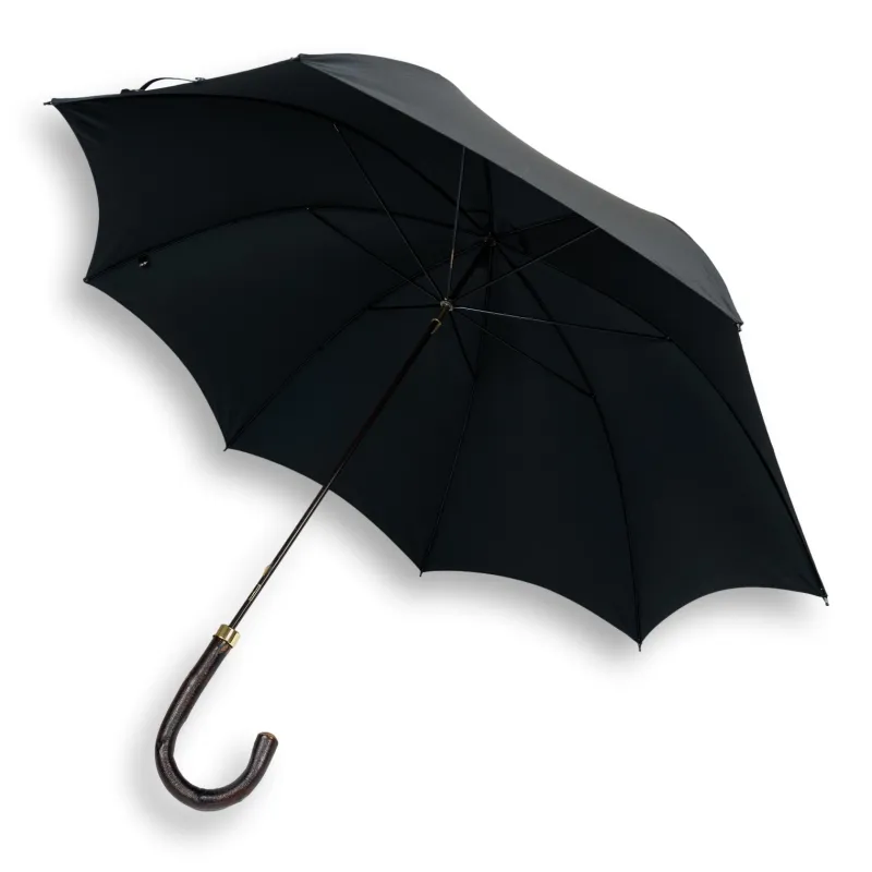 GT11 Bark Chestnut Handle Fox Umbrella sold by The Andover Shop