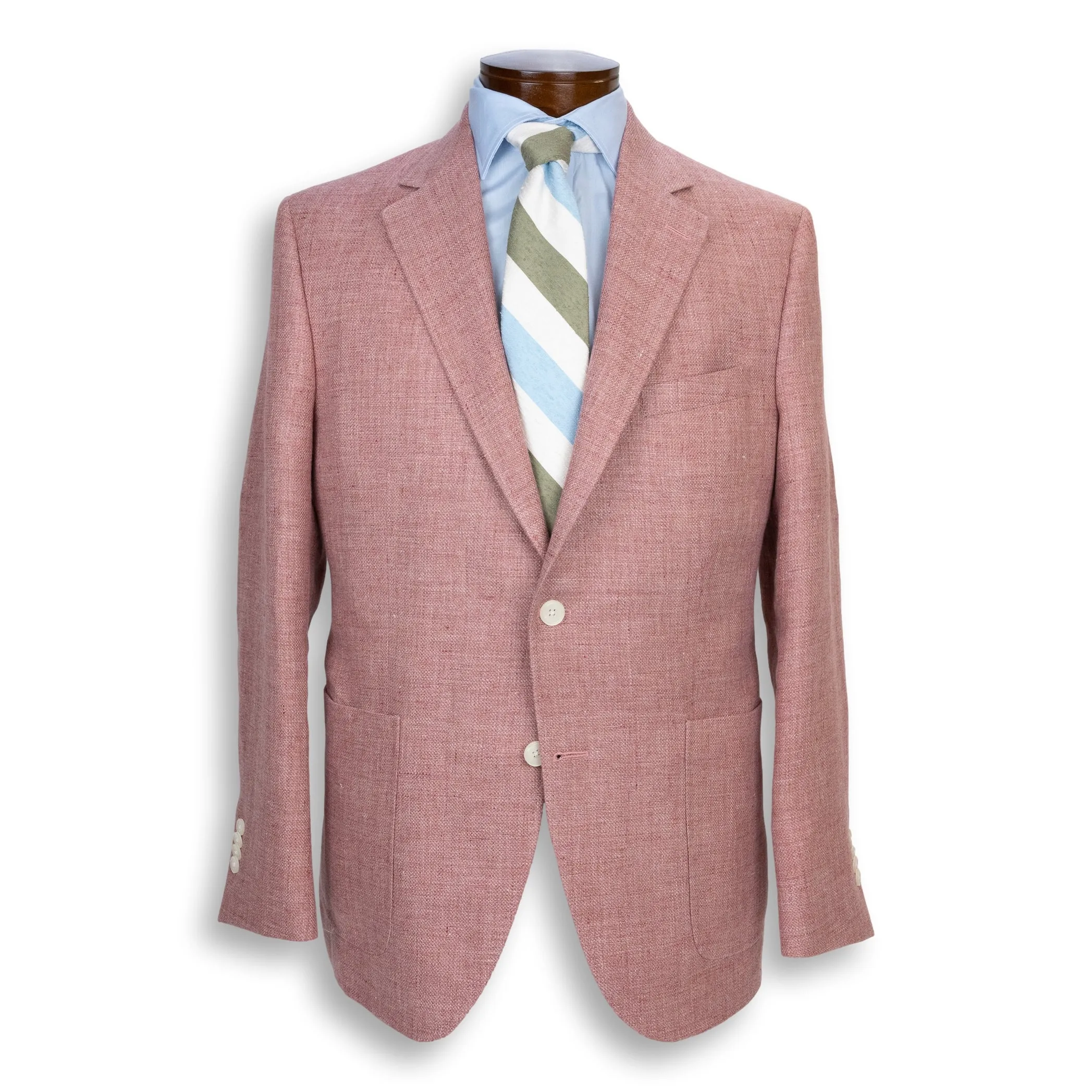 Nantucket Red Wool and Linen Blend Sport Coat sold by The Andover Shop