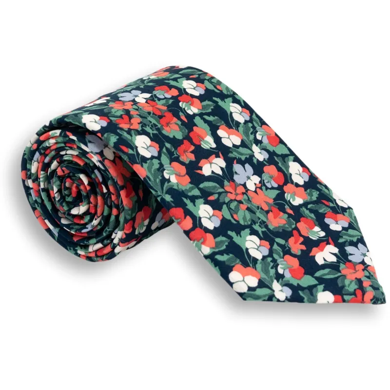 Macclesfield Cotton Tie sold by The Andover Shop