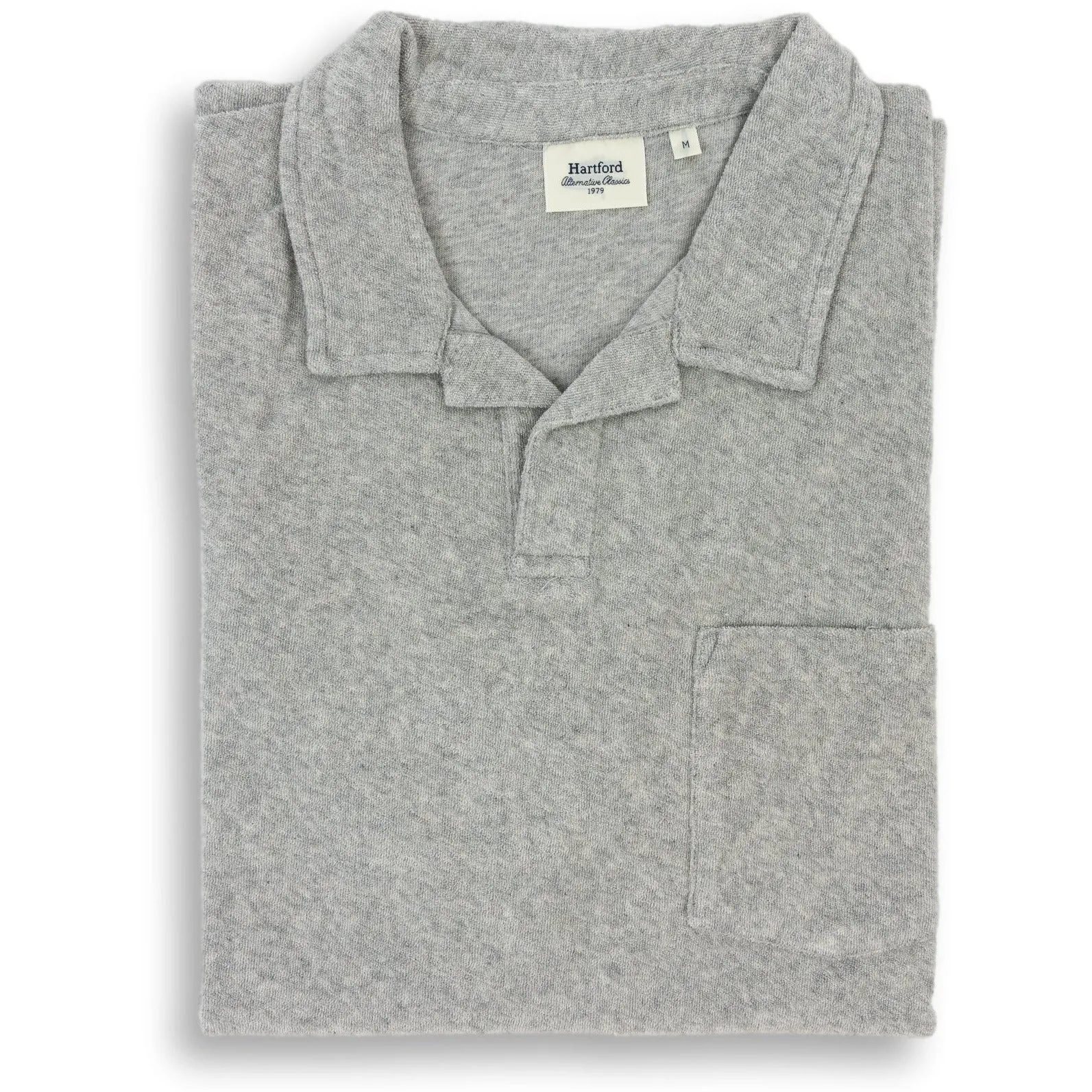Cotton Terry Polo Shirt sold by The Andover Shop product image thumbnail 2