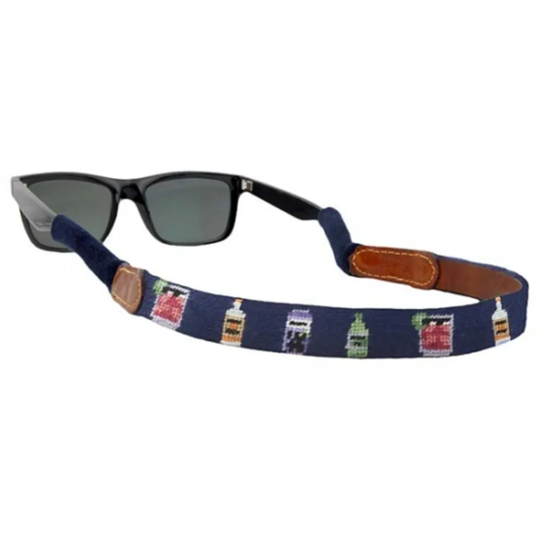 Make a Transfusion Needlepoint Sunglass Straps sold by The Andover Shop