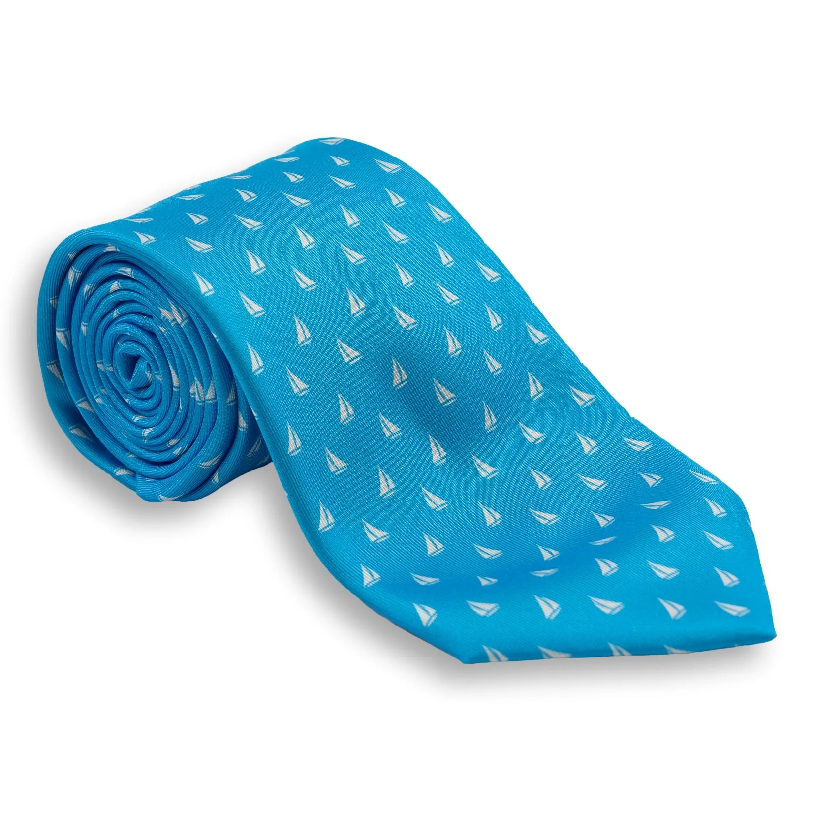 Sailboat Silk Tie sold by The Andover Shop