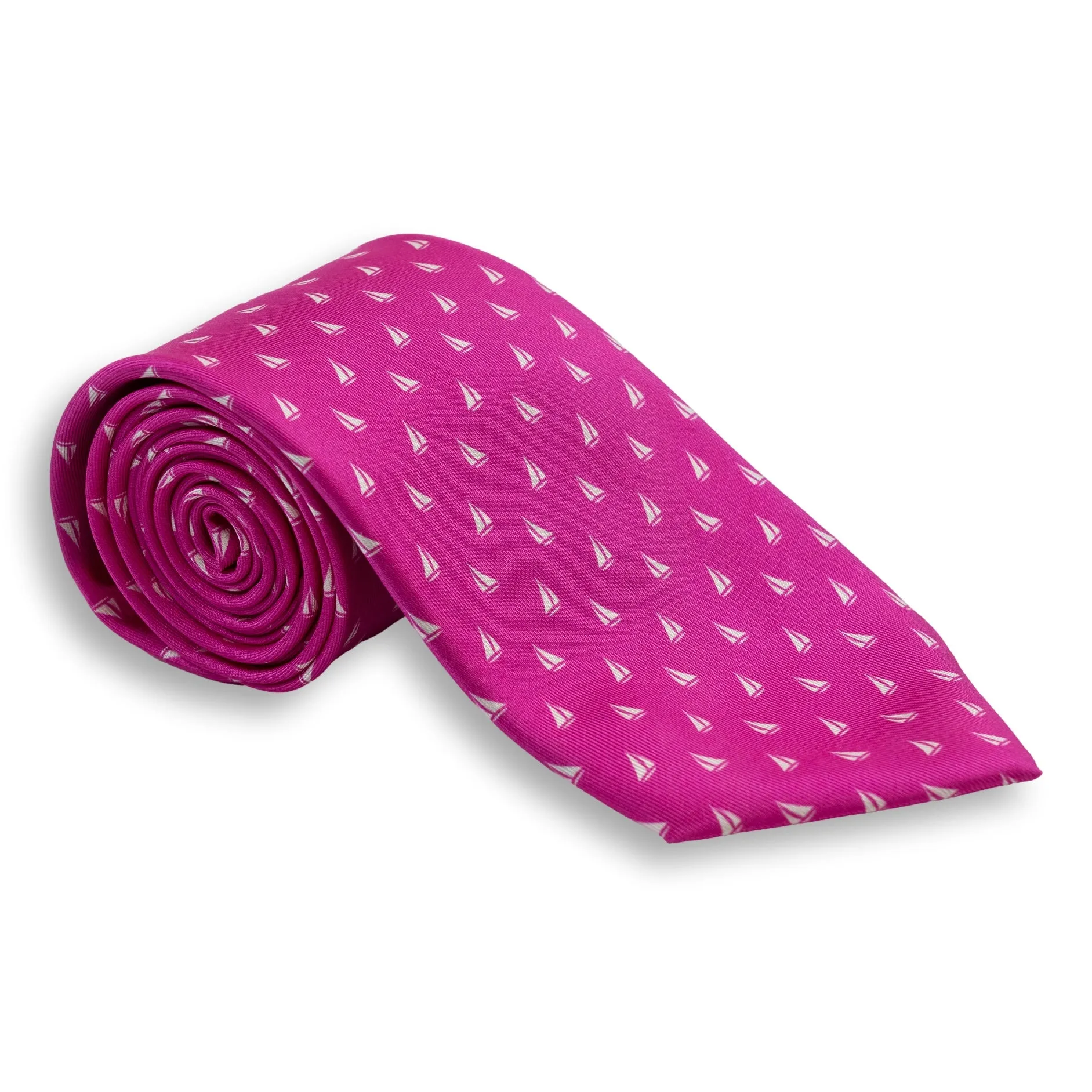 Sailboat Silk Tie sold by The Andover Shop product image thumbnail 2