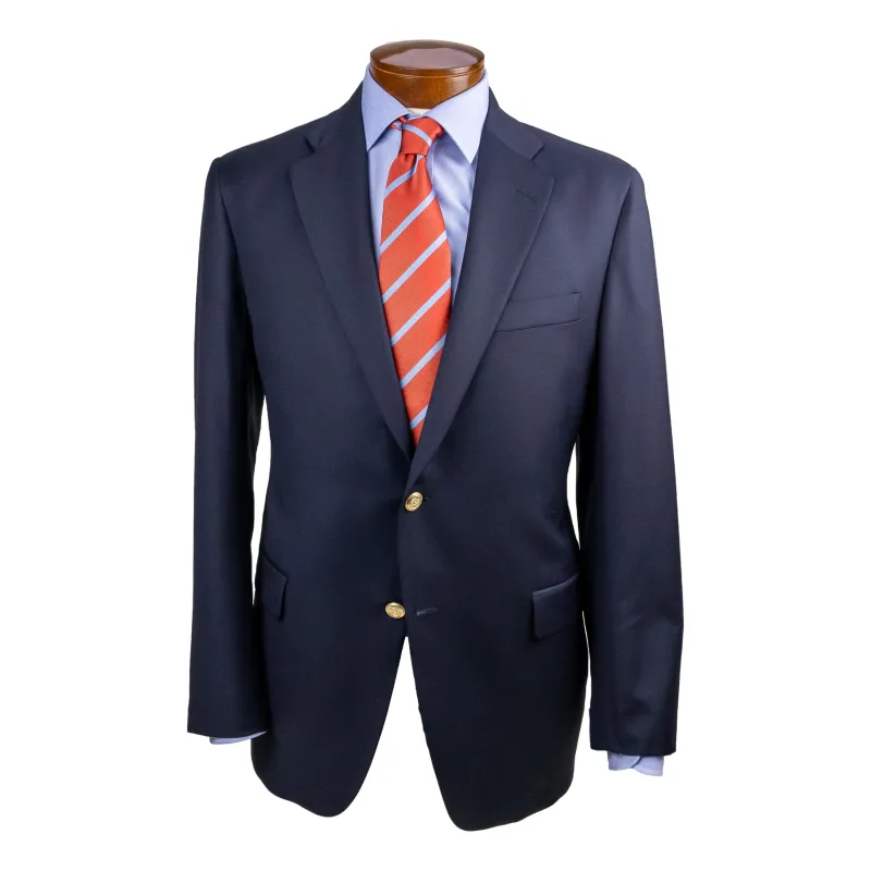 Navy Blue Huber Blazer sold by The Andover Shop