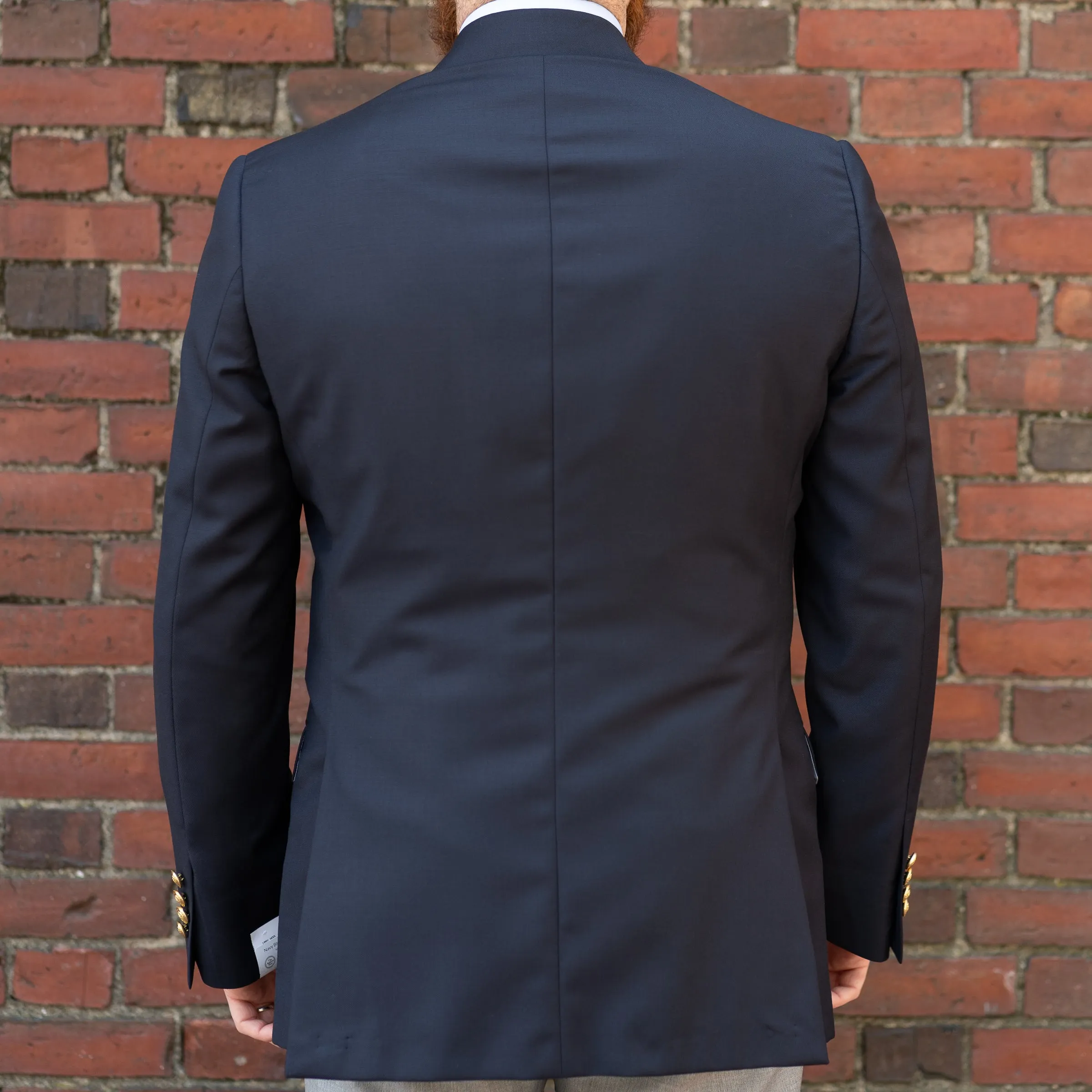 Navy Blue Sutton Blazer sold by The Andover Shop product image thumbnail 4