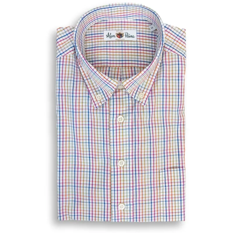 Multicolored Tattersall Button Down Sport Shirt sold by The Andover Shop