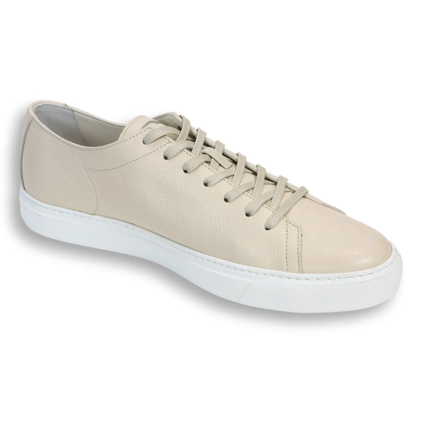 Sicily Unlined Hammered Leather Sneaker sold by The Andover Shop